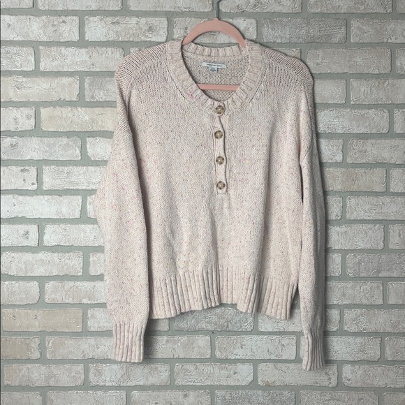 American Eagle Button Knit Sweater- Size S - Picture 1 of 6